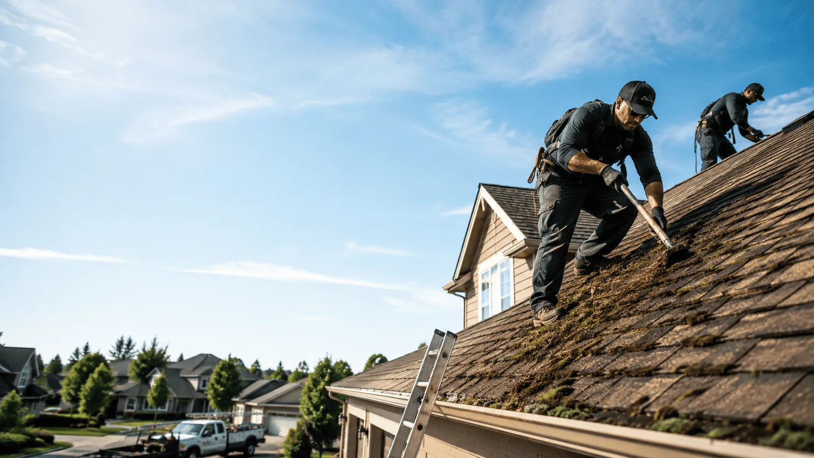 Roof Moss Removal in Rockland, ID near me